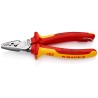 Knipex Crimp Tool for Wire Ferrules 180mm, 1000V Insulated, VDE Certified 97 78 180 T