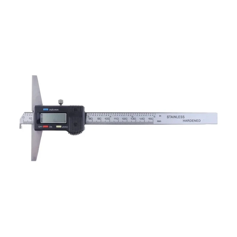 RS PRO 150 mm Imperial & Metric Depth Gauge Stainless Steel 136-8093