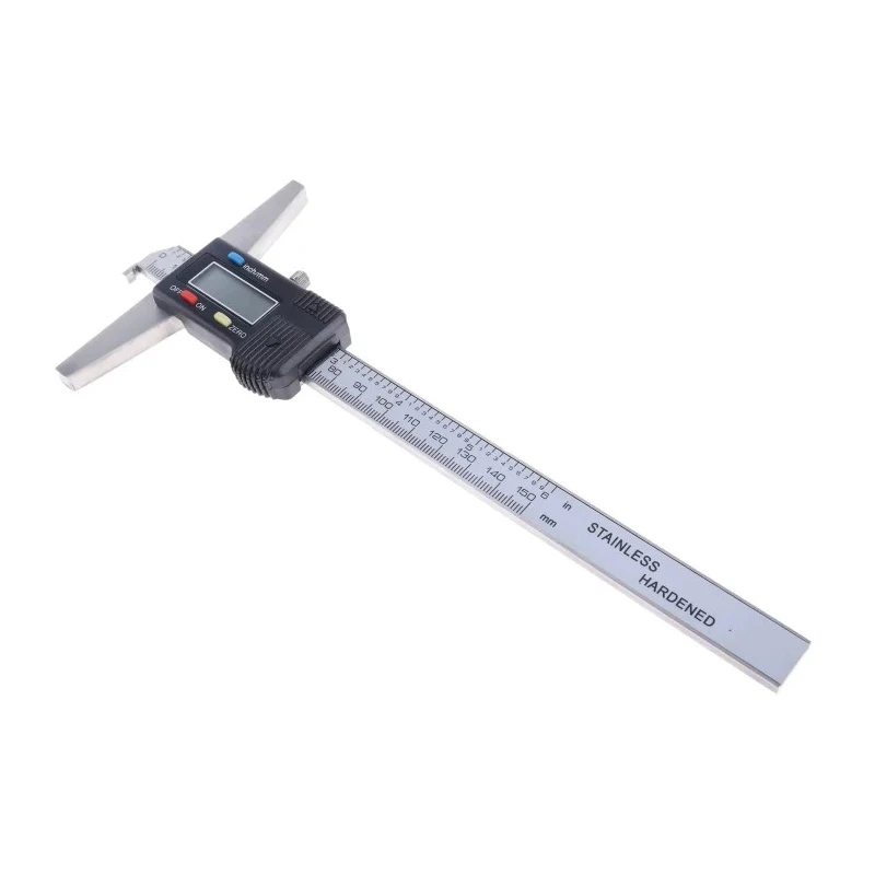 RS PRO 150 mm Imperial & Metric Depth Gauge Stainless Steel 136-8093
