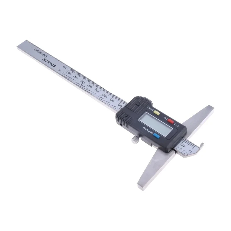 RS PRO 150 mm Imperial & Metric Depth Gauge Stainless Steel 136-8093