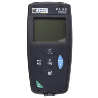 Chauvin Arnoux Handheld Digital Thermometer Type N, R, E, S, J, T, K Probe 2 Inputs ±0.1% R + 0.6°C Accuracy P01654822