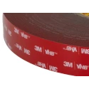 3M VHB Grey Acrylic Foam Tape 25mm Width x 33m Length, 0.6mm Thickness, Model GPH-060GF 3M GPH-060GF 25mm x 33m