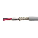 Alpha Wire ECO Control Cable, 2 Cores, 0.38mm² 22 AWG, Screened, 305 m, Grey Modified Polyphenylene Ether Sheath 78332 SL001