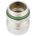 Lapp SKINTOP MS-HF Series 1 Halogen Free Cable Gland M63, Nickel-Plated Brass, IP68, HL 3 Hazardous Area Certified 53112547