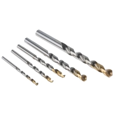 Dormer 5-Piece High Speed Steel Twist Drill Bit Set for Multi-Material, 4 mm to 10 mm A08910