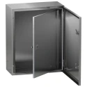 Schneider Electric PanelSeT Accessoires Series Lockable Steel RAL 7035 Single Door 400 mm H x 300 mm W x 300 mm L NSYPIN43