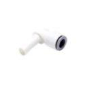 Legris Pneumatic Manual Control Valve Knob Push-in Port 8 mm Polymer Body 16 bar 2400NL/min 6382 08 00WP2