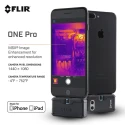 FLIR Thermal Imaging Camera, 400 °C Max Temperature, 160 x 120 Pixel Detector Resolution FLIR ONE PRO IOS (435-0006-03)