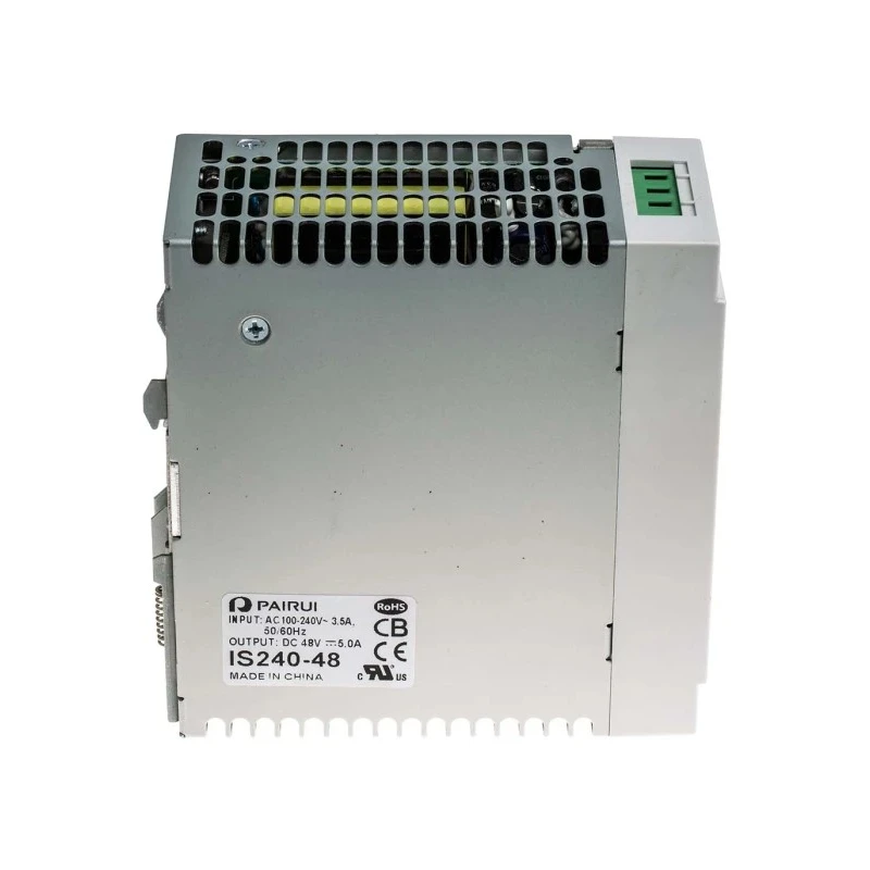 RS PRO Switched Mode DIN Rail Power Supply 240 W 55V DC Output 5 A Output Current 90-264V AC Input 1 Phase 136-8322
