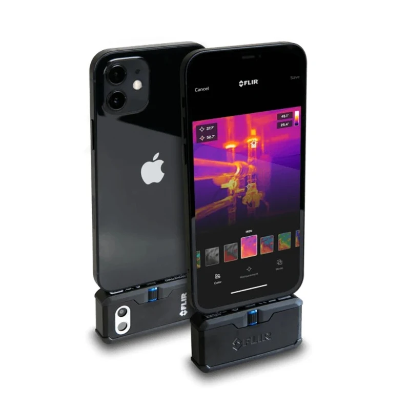 FLIR Thermal Imaging Camera, 400 °C Max Temperature, 160 x 120 Pixel Detector Resolution FLIR ONE PRO IOS (435-0006-03)