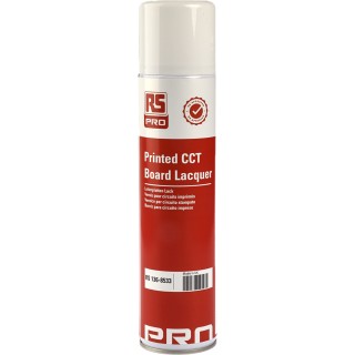 RS PRO Transparent Acrylic PCB Coating for Electrical Circuit Protection 400 ml Aerosol 136-8533
