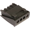 PR Electronics 5900 Series DIN Rail Terminal Block Black 2.5mm² Screw ATEX 5910_4142CJC44