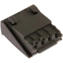 PR Electronics 5900 Series DIN Rail Terminal Block Black 2.5mm² Screw ATEX 5910_4142CJC44