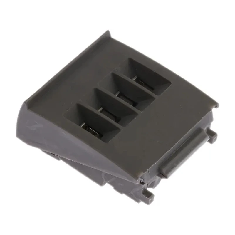 PR Electronics 5900 Series DIN Rail Terminal Block Black 2.5mm² Screw ATEX 5910_4142CJC44