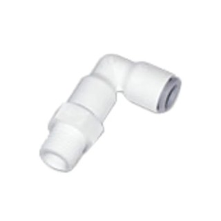 Legris LIQUIfit Pneumatic Fitting Push-in Tube Connector Male R 1/4 in Thread 8mm 95°C Polymer 6509 08 13WP2