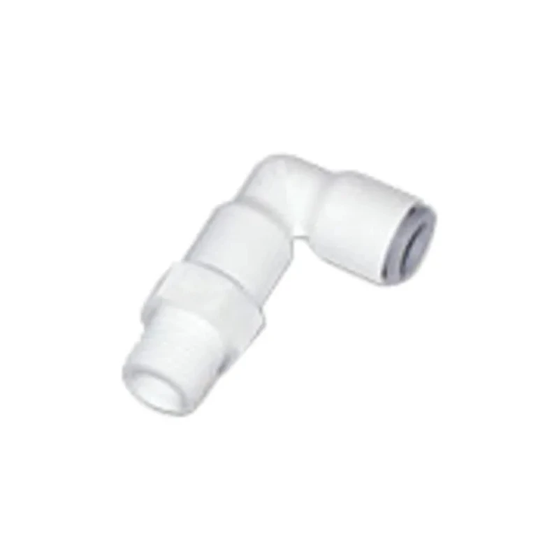 Legris LIQUIfit Pneumatic Fitting Push-in Tube Connector Male R 1/4 in Thread 8mm 95°C Polymer 6509 08 13WP2