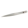 RS PRO 120mm Stainless Steel Fine, Straight Tweezer 136-9695