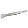 RS PRO 130mm Stainless Steel Bent Tweezer 136-9746