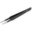 RS PRO 120mm Stainless Steel ESD Safe Tweezer 136-9768