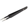 RS PRO 120mm Stainless Steel ESD Safe Tweezer 136-9768