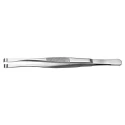 RS PRO 145mm Stainless Steel Cylindrical Grooved Tweezer 136-9799