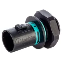RS PRO TeePlug Series Panel Mount Tee Plug Male Screw 2-Pole 10A 400V IP68 136-9903