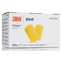3M E.A.R Classic Series Yellow Disposable Ear Plugs 31 dB SNR 200 Pairs PB-01-000