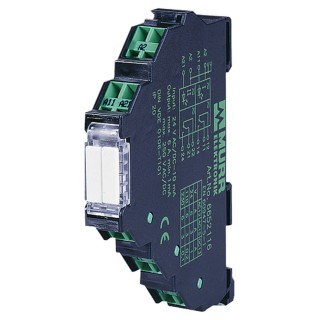 Murrelektronik Limited Electromechanical Interface Relay, DIN Rail Mount, 24V dc Coil, DPDT, 6A Switching Current 6652102