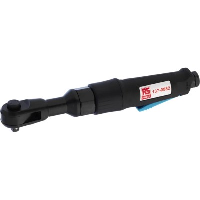 RS PRO 3/8 in Air Ratchet Air Wrench 160rpm Speed 95 Nm Torque 1/4 in Inlet Size 137-0882