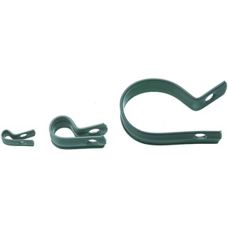 SES Sterling Grey Polyvinyl Chloride Cable Clip 7 mm Max. Bundle Diameter Screw Fixing 01180004013