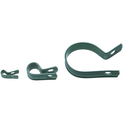SES Sterling Grey Polyvinyl Chloride Cable Clip 7 mm Max. Bundle Diameter Screw Fixing 01180004013