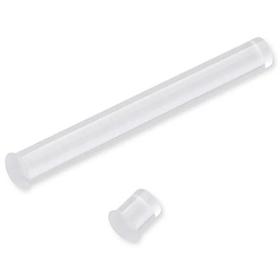 VCC Panel Mount 1-Way Straight Rigid LED Light Pipe Clear, 3 mm Lens Size LFB037CTP