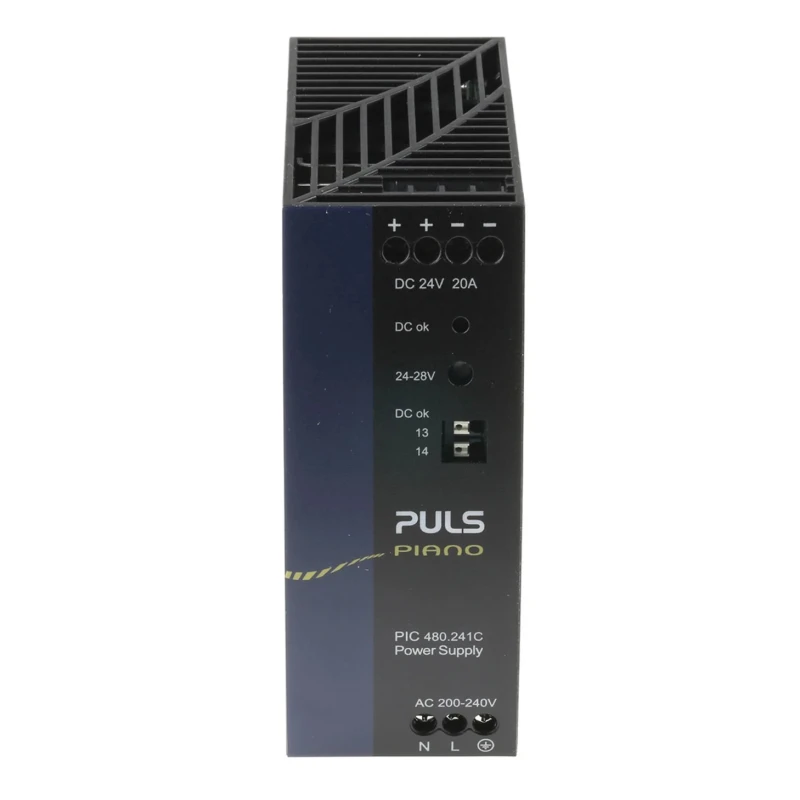 TRACOPOWER PIANO Switched Mode DIN Rail Power Supply 230V AC Input 28V DC, 20A Output, 480W PIC480.241C