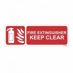 extinguisher-keep-clear-sign-21846