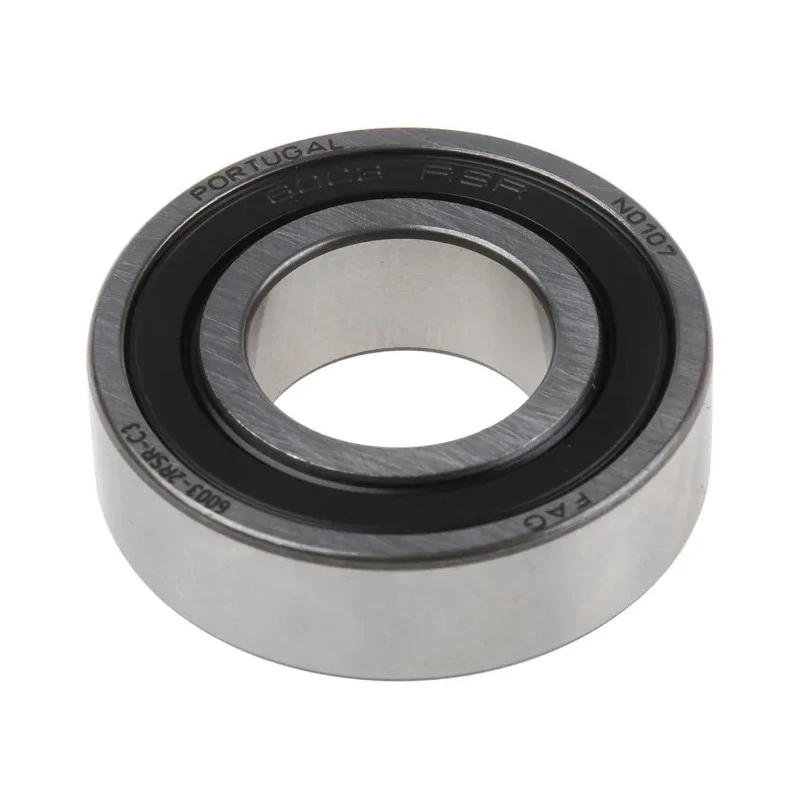 FAG Single Row Deep Groove Ball Bearing 17 mm ID, 35 mm OD, 10 mm Width, Sealed Ends, C3 Clearance 6003-2RSR-C3