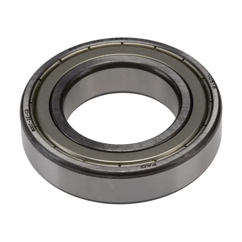 FAG Single Row Deep Groove Ball Bearing 35 mm ID, 62 mm OD, 14 mm Width, C3 Internal Clearance, Double Shielded 6007-2Z-C3