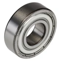 FAG Single Row Deep Groove Ball Bearing 17 mm ID 40 mm OD 12 mm Width, Double Shielded C3 Clearance 6203-C-2Z-C3