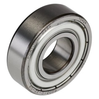 FAG Single Row Deep Groove Ball Bearing 17 mm ID 40 mm OD 12 mm Width, Double Shielded C3 Clearance 6203-C-2Z-C3