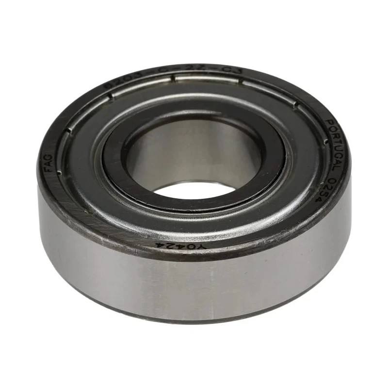 FAG Single Row Deep Groove Ball Bearing 17 mm ID 40 mm OD 12 mm Width, Double Shielded C3 Clearance 6203-C-2Z-C3