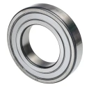 FAG Deep Groove Ball Bearing 60 mm ID, 110 mm OD, 22 mm Width, Double Shielded Steel Cage, C3 Clearance 6212-2Z-C3