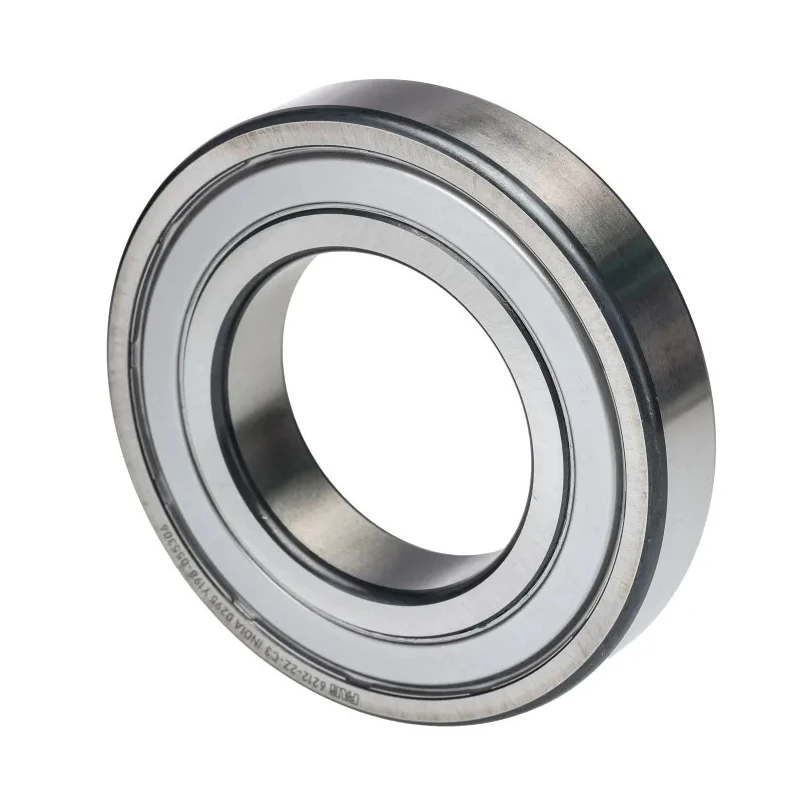 FAG Deep Groove Ball Bearing 60 mm ID, 110 mm OD, 22 mm Width, Double Shielded Steel Cage, C3 Clearance 6212-2Z-C3