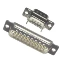 Amphenol Communications Solutions 9 Way Straight 2.74 mm Pitch Cable D-Sub Connector Male DE09P065TXLF