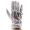 Portwest White Cotton Work Gloves Size 9 with Latex, Nitrile, Polyurethane, PVC Coating A080WHR