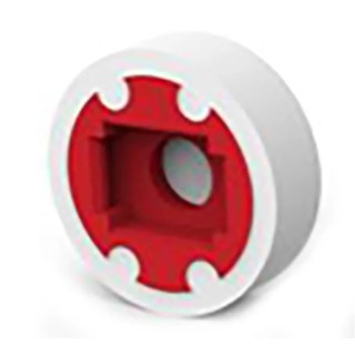TE Connectivity Tactile Switch Cap Red Polyamide for Illuminated Tactile Switch 2311402-3