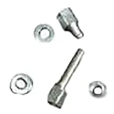Amphenol Communications Solutions Screw Lock Accessory for D-Sub Connector Female Brass RoHS 863001017TLF