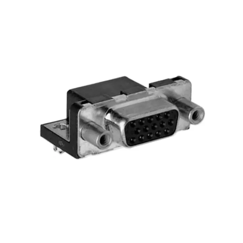 Amphenol Communications Solutions CD 15 Way Right Angle 2.285 mm Pitch Plug-in D-Sub Connector Female with ICD15S13E6GX00LF