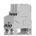 Weidmüller Distribution Block 6 Way 690 V ac 690 V dc 100A Wemid Housing Grey 1561910000
