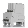 Weidmüller Distribution Block 6 Way 690 V ac 690 V dc 100A Wemid Housing Grey 1561910000