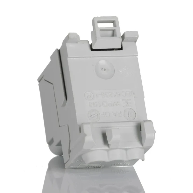 Weidmüller Distribution Block 6 Way 690 V ac 690 V dc 100A Wemid Housing Grey 1561910000