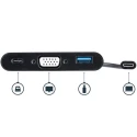 StarTech.com USB-C Docking Station with VGA 2048 x 1280 Pixel Resolution, USB 3.0 Port, Thunderbolt 3 Compatible CDP2VGAUACP